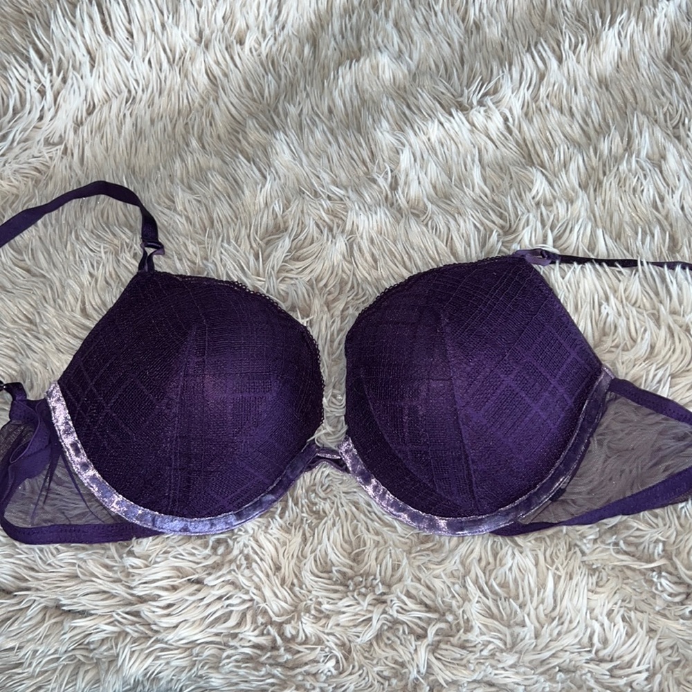 Purple Victoria secret bra